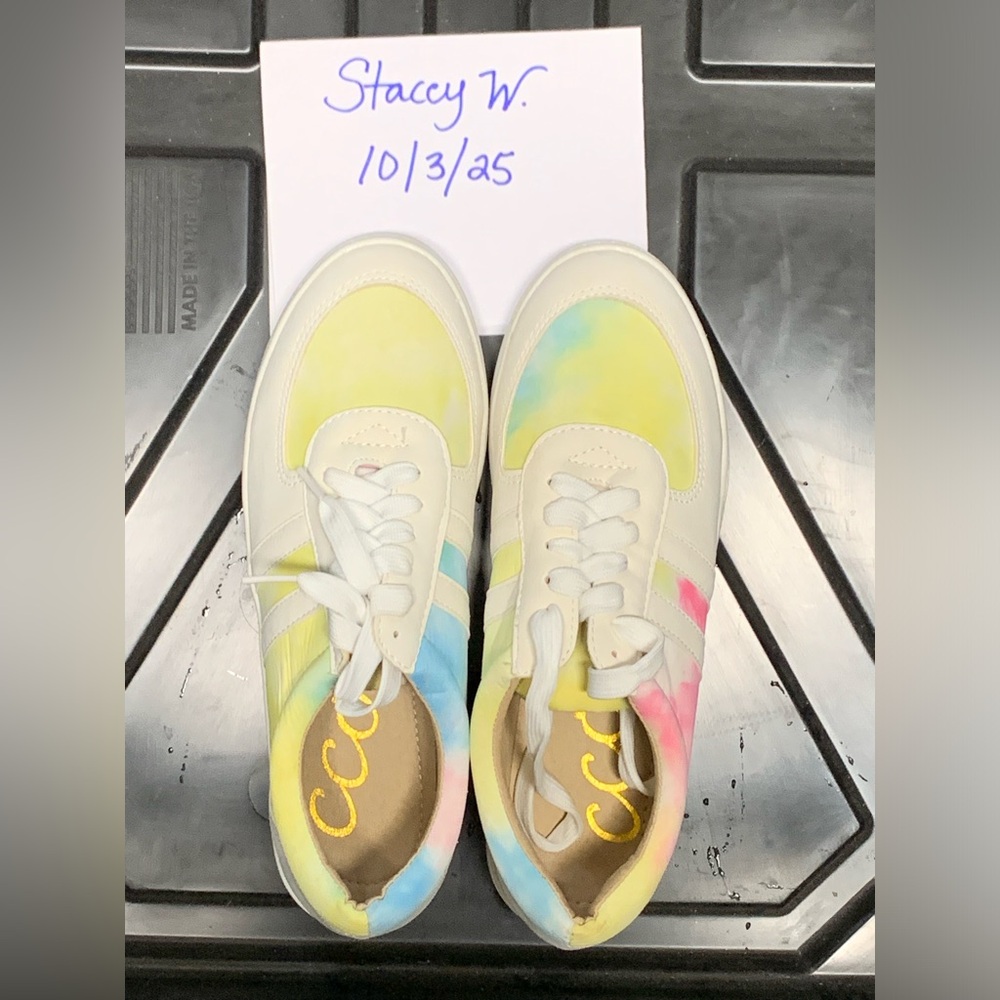 Colorful Tie-Dye Sneakers